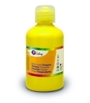 TEMPERA TCOLORS LIQ.500 ml AMARILLO