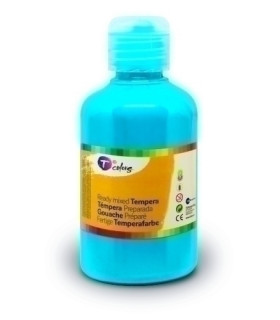 TEMPERA TCOLORS LIQ.500 ml CYAN