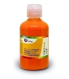 TEMPERA TCOLORS LIQ.500 ml NARANJA