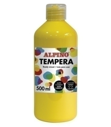 TEMPERA ALPINO LIQ. 500 ml AMARILLO