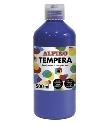 TEMPERA ALPINO LIQ. 500 ml AZUL ULTRAMAR