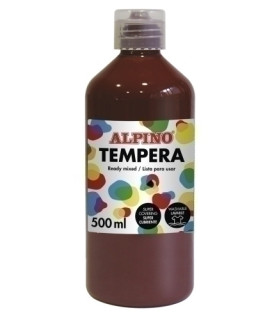 TEMPERA ALPINO LIQ. 500 ml MARRON