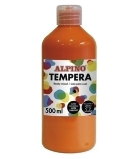 TEMPERA ALPINO LIQ. 500 ml NARANJA