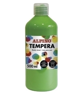 TEMPERA ALPINO LIQ. 500 ml VERDE CLARO