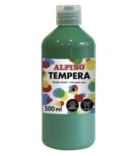 TEMPERA ALPINO LIQ. 500 ml VERDE PRADO