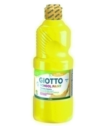 TEMPERA GIOTTO LAVAB.LIQ.500 ml AMARILLO