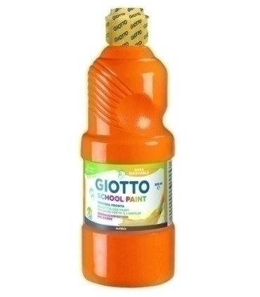 TEMPERA GIOTTO LAVAB.LIQ.500 ml NARANJA