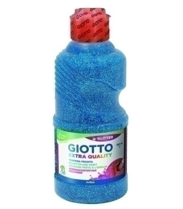 TEMPERA GIOTTO LIQ.GLITTER 250 ml AZ.CY.