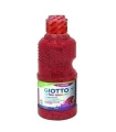 TEMPERA GIOTTO LIQ.GLITTER 250 ml ROJO