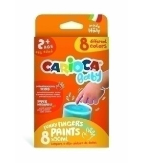 PINTURA de DEDOS CARIOCA BABY 50 ml E/8