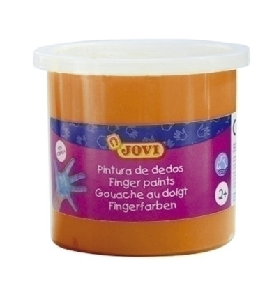 PINTURA DEDOS JOVI 125 ml NARANJA
