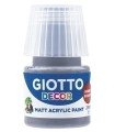 PINTURA ACRIL.GIOTTO 25 ml GRIS OSCURO