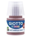 PINTURA ACRIL.GIOTTO 25 ml MARRON TIERRA