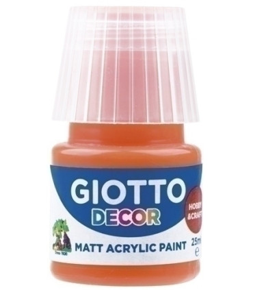 PINTURA ACRIL.GIOTTO 25 ml NARANJA
