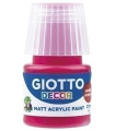 PINTURA ACRIL.GIOTTO 25 ml ROJO CARMIN