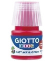 PINTURA ACRIL.GIOTTO 25 ml ROJO ESCARLAT