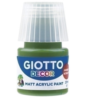 PINTURA ACRIL.GIOTTO 25 ml VERDE BOSQUE