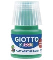 PINTURA ACRIL.GIOTTO 25 ml VERDE ESMERAL