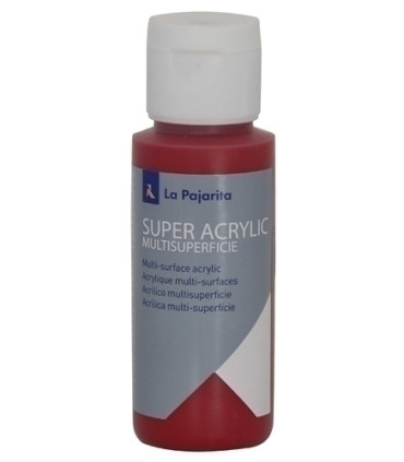 PINTURA ACRIL.PAJARITA 60 ml CARMIN A-09