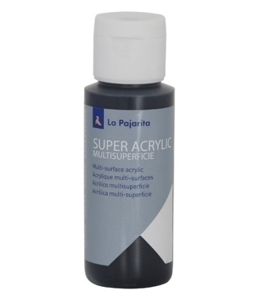 PINTURA ACRIL.PAJARITA 60 ml NEGRO A-45