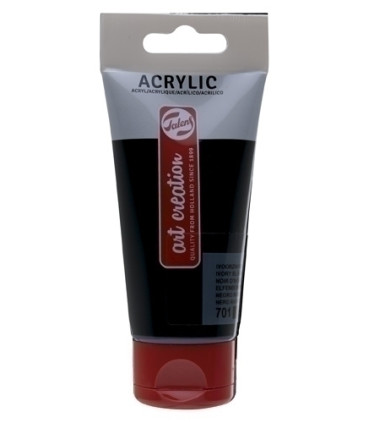 PINTURA ACRIL.TALENS 75 ml NEGRO MARFIL