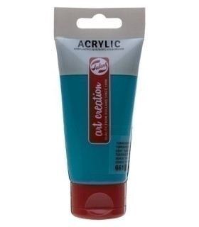 PINTURA ACRIL.TALENS 75 ml TURQUESA