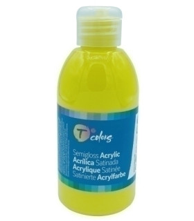 PINTURA ACRIL.TCOLORS 250 ml AMARILLO