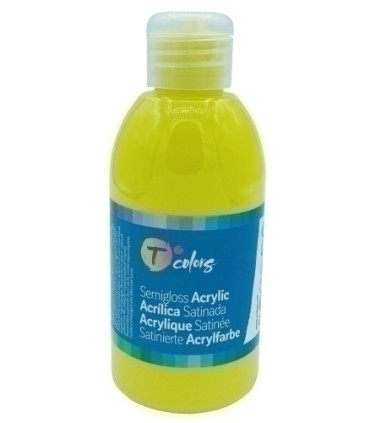 PINTURA ACRIL.TCOLORS 250 ml AMARILLO