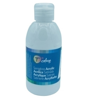 PINTURA ACRIL.TCOLORS 250 ml BLANCO
