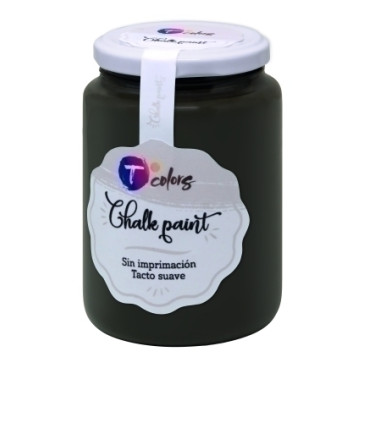 PINTURA CHALK TCOLORS 400 CASI NEGRO
