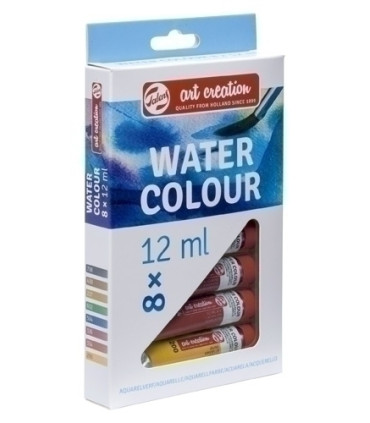 ACUARELAS TALENS 12 ml ESTUCHE 8