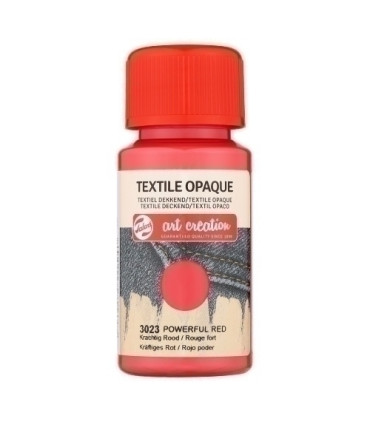 PINTURA TELA TALENS OPACA 50ml ROJO