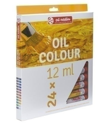 PINTURA OLEO TALENS 12 ml ESTUCHE 24