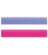 REGLA CRISTAL SAFTA 17 CENTIMETROS SURTI