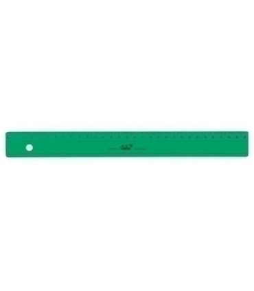 REGLA SAFTA 30 CENTIMETROS VERDE