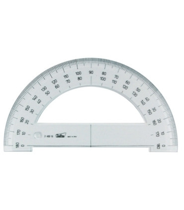 SEMICIRCULO CRISTAL SAFTA 15 CENTIMETROS