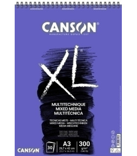 BLOC DIBUJO CANSON XL MIX MED. C/ESP. A3