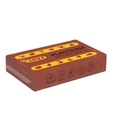 PLASTILINA JOVI 70 PAST. MARRON C/30