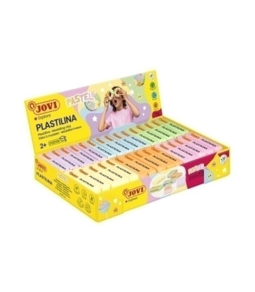 PLASTILINA JOVI 70 PAST. COL.PASTEL C/30