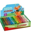 PLASTILINA ALPINO STANDARD 150.GR CAJ 12