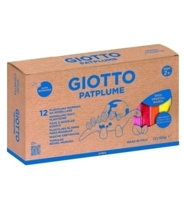 PLASTILINA G.PATPLUME 150 SURTIDO C/12