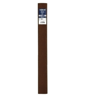 PAPEL CREPE CANSON 40g 0,5x2,5 MARRON