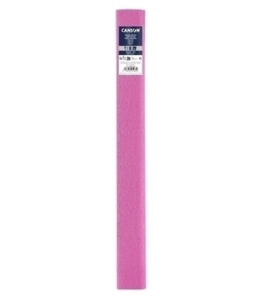 PAPEL CREPE CANSON 40g 0,5x2,5 ROSA
