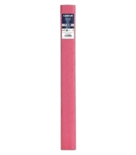 PAPEL CREPE CANSON 40g 0,5x2,5 ROSA CLAR