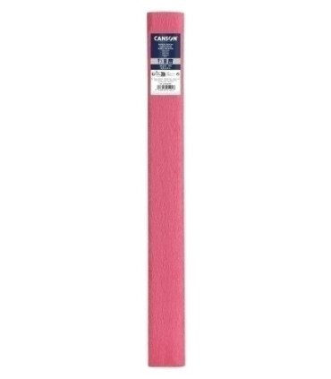 PAPEL CREPE CANSON 40g 0,5x2,5 ROSA CLAR