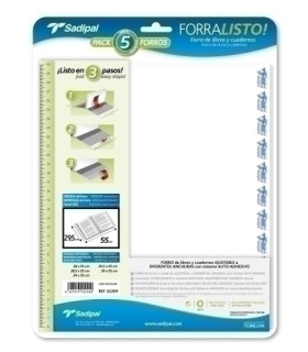 FORRO AJUST.SADIPAL 29,5x52 BLISTER 5