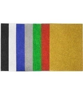 GOMA EVA FIXO 40x60 PURPURINA NEGRA P/5