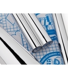 PLASTICO ADH.SADIP.MET.RL.0,5x20 PLATA