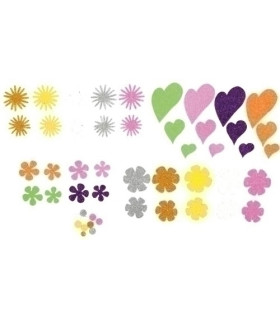 GOMA EVA FIXO ADHES. PURP. FLORES Y CORA