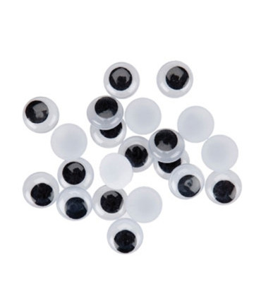 OJOS MOVILES SMART OVAL. 8 mm. PACK 60
